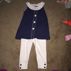 Two piece ABS outfit